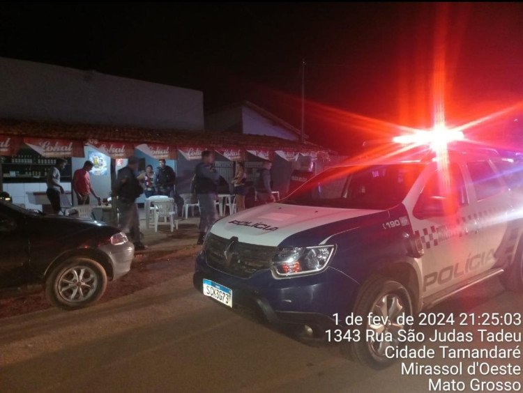 Polícia Militar de Mirassol D`Oeste intensifica ação com a Operação 